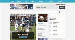 Desktop Screenshot of premiumtickets.com